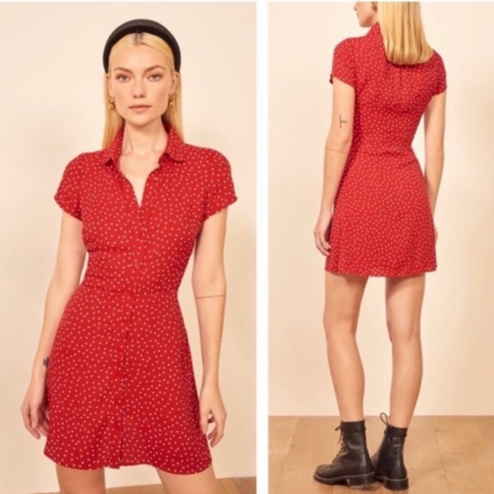 Sunday Ditty Red Polka Dot Dess